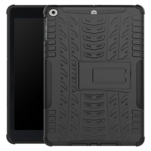 TOTOOSE Schutzhülle für iPad 24,6 cm (9,7 Zoll), stoßfest, bequem, für das Neue iPad 9,7 Zoll 2017, Rot von TOTOOSE