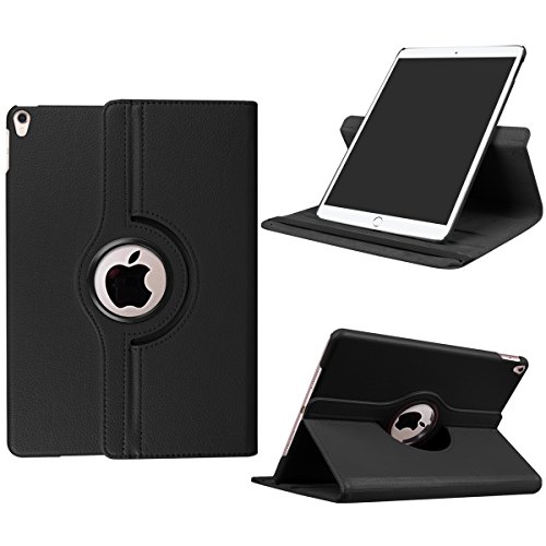 TOTOOSE iPad Pro 10,5 Zoll 2017 Hülle, Premium PU Leder Brieftasche Tasche Flip Cover Case Anti-Scratch Defender Cover Zubehör für iPad Pro 10,5 Zoll 2017 (Rotgold) von TOTOOSE