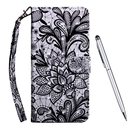 TOUCASA Hülle für iPhone XR,Handyhülle für iPhone XR,Brieftasche PU Leder Flip [3D] Case Magnetverschluss Handytasche Klapphülle für iPhone XR(6.1),Mandala von TOUCASA