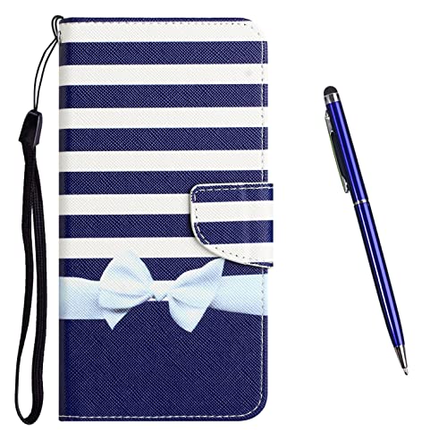 TOUCASA Kompatibel mit iPhone 13 Mini (5,4 Zoll) Hülle, iPhone 13 Mini PU Leder Wallet Ständer Case, mit Muster Motiv Stoßfest Cover Klappbar Flip Klapphülle mit Kartenfächern (Bogen) von TOUCASA