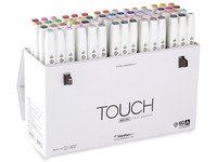Touch Brush Marker 60 Stück in Geschenkbox von TOUCH