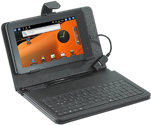 TOUCHLET 2in1-Schutztasche mit Tastatur für Tablet-PC X2,X3,X4,X5 & X7 von TOUCHLET