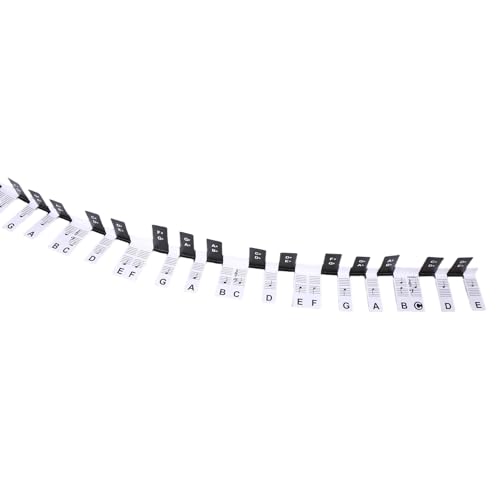 Abnehmbare 88-Tasten Klavier Tastatur Aufkleber Klavieranfänger Aufkleber Tastatur Note Labels Marker Zum Lernen Und Üben Abnehmbare 88-Tasten Klavier Tastatur Aufkleber Klavieranfänger Aufkleber Tastatur Note Labels Marker Zum Lernen Und Üben von TOWARDSNAN