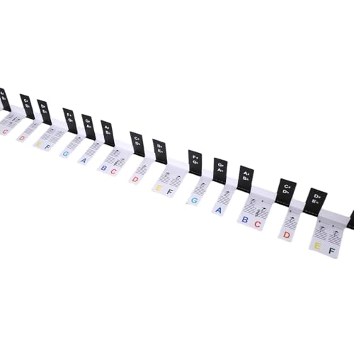 Abnehmbare 88-Tasten Klavier Tastatur Aufkleber Klavieranfänger Aufkleber Tastatur Note Labels Marker Zum Lernen Und Üben Abnehmbare 88-Tasten Klavier Tastatur Aufkleber Klavieranfänger Aufkleber Tastatur Note Labels Marker Zum Lernen Und Üben von TOWARDSNAN