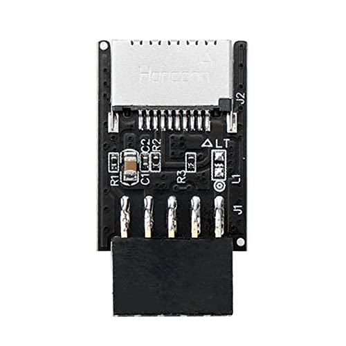 TOWARDSNAN 9Pin Female Header Zum Typ E Adapter Motherboard 9-Pin Erweiterung Typ E Zum Schlüssel A USB 2.0-Konverteradapter von TOWARDSNAN