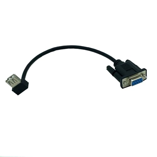 TOWARDSNAN Tragbarer RS232 Femal Femal DER USB Kabeladapter Für Die Nahtlose Integration Laptop Verbindung von TOWARDSNAN