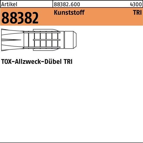 100 Stk. Tox Dübel R 88382 FormTri 7x 36/6,0 Ku. 100 Stück TOX-Dübel-Techn. 100 Stk. Tox Dübel R 88382 FormTri 7x 36/6,0 Ku. 100 Stück TOX-Dübel-Techn. von TOX-Dübel-Techn.