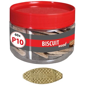TOX BISCUIT WOOD P10 015260241 Flachdübel, 60 St. von TOX