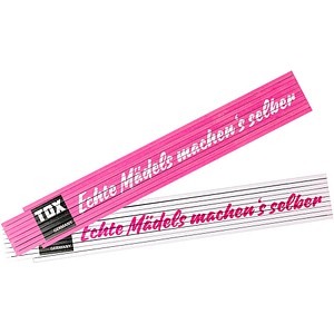 TOX Echte Mädels machens selber Meterstab Holz TOX Echte Mädels machens selber Meterstab Holz von TOX