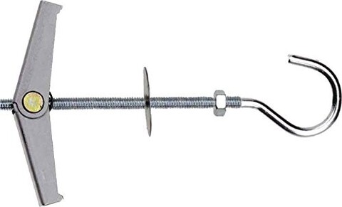 TOX Federklapp Hakendübel Pirat Eddi-S M5 24100101 VPE 25 Stück von TOX