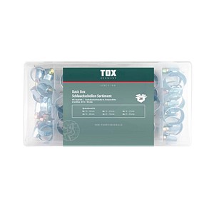 TOX Schlauchschellen-Sortiment BASIC 26 tlg. TOX Schlauchschellen-Sortiment BASIC 26 tlg. von TOX