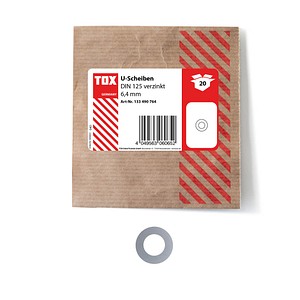 TOX Unterlegscheiben 133490764 6,4 mm, 20 St. von TOX