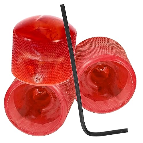 TOYANDONA 1 Satz E Gitarren Regler Lautstärkeregler Tonart Bass Reglerfeilen Bob Cream Potentiometer Schwarze Knöpfe Drehbar Gewölbt Gitarrenknöpfe Stimmgeräte Roter TOYANDONA 1 Satz E Gitarren Regler Lautstärkeregler Tonart Bass Reglerfeilen Bob Cream Potentiometer Schwarze Knöpfe Drehbar Gewölbt Gitarrenknöpfe Stimmgeräte Roter von TOYANDONA