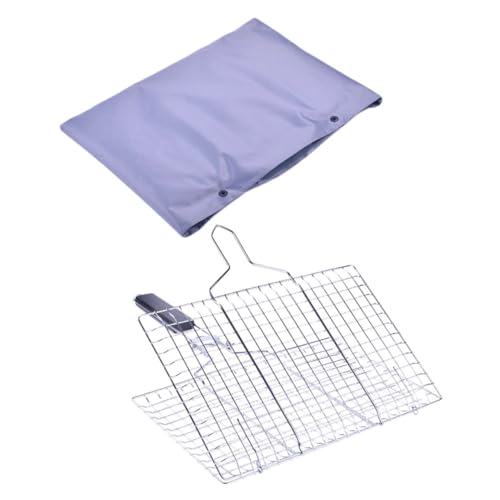 TOYANDONA 1 Satz Grillrost aus Edelstahl faltbar für gegrillte Fischwerkzeuge falten Grill tragbar Grillnetzklemme zusammenklappbarer Grillrost Grillfutter-Maschenklemme Rostfreier TOYANDONA 1 Satz Grillrost aus Edelstahl faltbar für gegrillte Fischwerkzeuge falten Grill tragbar Grillnetzklemme zusammenklappbarer Grillrost Grillfutter-Maschenklemme Rostfreier von TOYANDONA