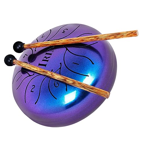 TOYANDONA 1 Satz Hohlstahl -zungentrommel Instrument Kleine Zungentrommel Zungenschlagzeug Ätherische Stahltrommel Tragbare Handtrommel Trommel Für Musikliebhaber Blue Holz TOYANDONA 1 Satz Hohlstahl -zungentrommel Instrument Kleine Zungentrommel Zungenschlagzeug Ätherische Stahltrommel Tragbare Handtrommel Trommel Für Musikliebhaber Blue Holz von TOYANDONA