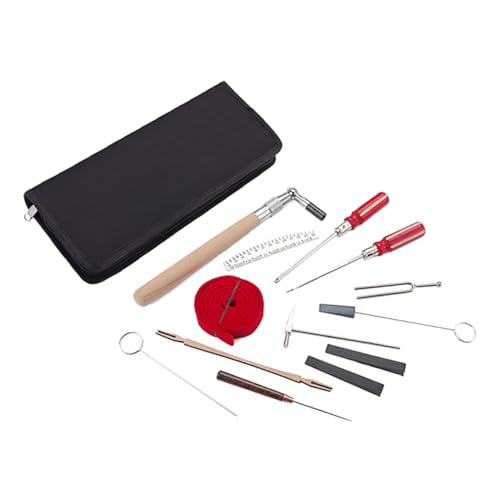 TOYANDONA 1 Satz Klavierzubehör -Tasche Klavier-Tuning-Kit stimmen werkzeug Klavierstimmer Klavier-Dämpfer-Kit Temperamentstreifen Piano Dämpfer Hammer Holz Black TOYANDONA 1 Satz Klavierzubehör -Tasche Klavier-Tuning-Kit stimmen werkzeug Klavierstimmer Klavier-Dämpfer-Kit Temperamentstreifen Piano Dämpfer Hammer Holz Black von TOYANDONA