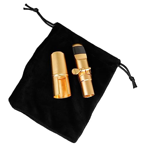 TOYANDONA 1 Satz Mundstück für Altsaxophon Alt-Saxophon Saxophon Tenor Tenorsaxophon Alt -Saxophon -Mundstück Saxophon -Mundstückkappe Alt -Saxophon -Zubehör Stoff Golden TOYANDONA 1 Satz Mundstück für Altsaxophon Alt-Saxophon Saxophon Tenor Tenorsaxophon Alt -Saxophon -Mundstück Saxophon -Mundstückkappe Alt -Saxophon -Zubehör Stoff Golden von TOYANDONA