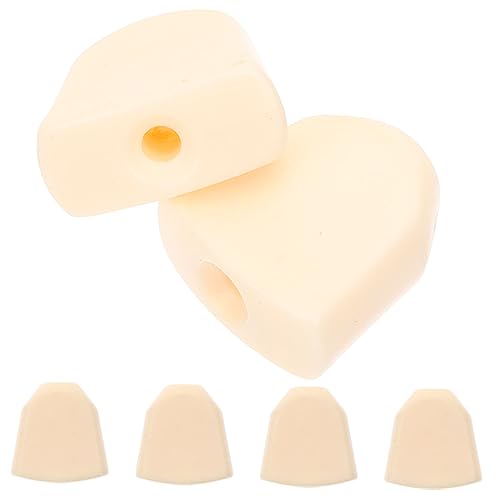 TOYANDONA 1 Satz Retro -Button -Hut Akkord Vintage-Tuner gitarrentuner Nuss tuner gitarre Stimmwirbel für Gitarren, Stimmgeräte Gitarren-Tuner-Griff E -Gitarrenzubehör Acryl von TOYANDONA