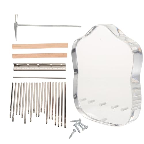 TOYANDONA 1 Set 17 DIY Sattel Kit Finger Piano Supplies Tasten Bridge Kit Tragbare Erwachsene Mini Daumen Klavier Musik Fingertip Daumen Klaviere Hand Daumen Klavier Schlüssel Transparent TOYANDONA 1 Set 17 DIY Sattel Kit Finger Piano Supplies Tasten Bridge Kit Tragbare Erwachsene Mini Daumen Klavier Musik Fingertip Daumen Klaviere Hand Daumen Klavier Schlüssel Transparent von TOYANDONA
