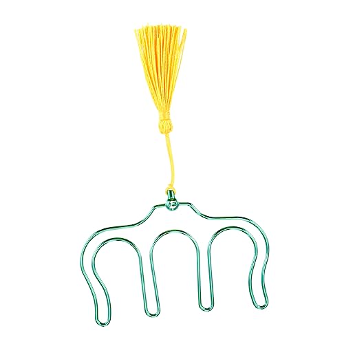 TOYANDONA 1 Stück Halter für Musikbücher Musik Büroklammern Metallclips für Musikbücher Klemme für Musikbücher Klammern für Musiknoten Musikseitenclip Musiknoten-Clips Green von TOYANDONA