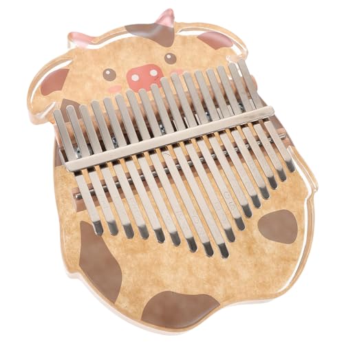 TOYANDONA 1 Stück Kristall Kalymba Finger Mini Daumen Klavier Tragbare Geburtstag Schlüssel Klavier Für Kalimba Musical Instrument Edelstahl TOYANDONA 1 Stück Kristall Kalymba Finger Mini Daumen Klavier Tragbare Geburtstag Schlüssel Klavier Für Kalimba Musical Instrument Edelstahl von TOYANDONA