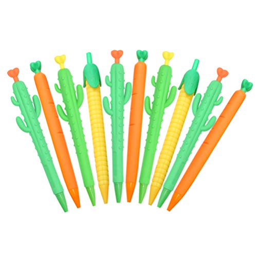 TOYANDONA 10 Stück Kinder Druckbleistifte 0. 5Mm Treibstifte Kunststoff Kaktus Geformte Bleistift Studenten Schreibwaren Zubehör für Die Schule zu Hause von TOYANDONA