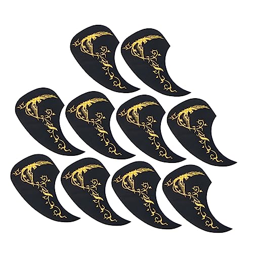 TOYANDONA 10 Stück Schalllochaufkleber für Gitarren Platte selbst Vinyl Ersatzteile für Akustikgitarren Klebstoff Gitarrenteile Gitarren-Pickup-Aufkleber Gitarrenzubehör Guitar Pickguard PVC TOYANDONA 10 Stück Schalllochaufkleber für Gitarren Platte selbst Vinyl Ersatzteile für Akustikgitarren Klebstoff Gitarrenteile Gitarren-Pickup-Aufkleber Gitarrenzubehör Guitar Pickguard PVC von TOYANDONA