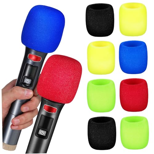 TOYANDONA 10 Stück Universelle Mikrofonabdeckungen Ärmel Vloggen Mikrofon Hülle Schutz Für Ii Schaum Karaoke Strapazierfähige Mikrofonabdeckung Handmikrofonabdeckung Mikrofonschild Schwamm TOYANDONA 10 Stück Universelle Mikrofonabdeckungen Ärmel Vloggen Mikrofon Hülle Schutz Für Ii Schaum Karaoke Strapazierfähige Mikrofonabdeckung Handmikrofonabdeckung Mikrofonschild Schwamm von TOYANDONA