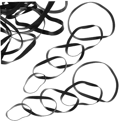 TOYANDONA 100Stücke Dicke Gummibänder Schwarze Elastische Gummiringe Strapazierfähige Mülleimerbänder für Camping Outdoor und Haushalt Robust und Wiederverwendbar TOYANDONA 100Stücke Dicke Gummibänder Schwarze Elastische Gummiringe Strapazierfähige Mülleimerbänder für Camping Outdoor und Haushalt Robust und Wiederverwendbar von TOYANDONA