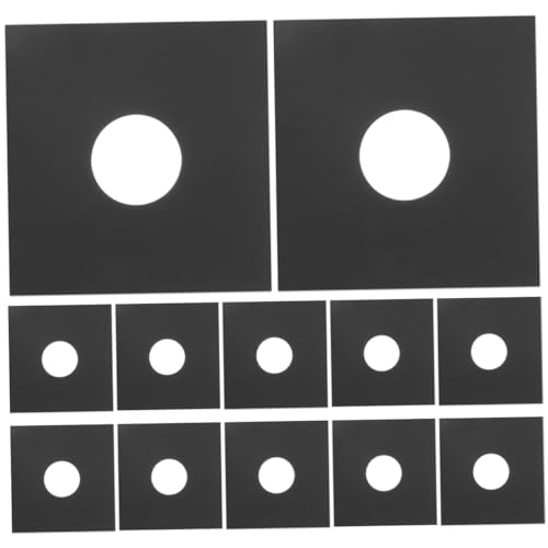 TOYANDONA 12Stücke Schallplattenhüllen Aus Kraftpapier Und Po Material Vinyl Außenhüllen Für Schallplattenaufbewahrung Langlebig Und Praktisch TOYANDONA 12Stücke Schallplattenhüllen Aus Kraftpapier Und Po Material Vinyl Außenhüllen Für Schallplattenaufbewahrung Langlebig Und Praktisch von TOYANDONA