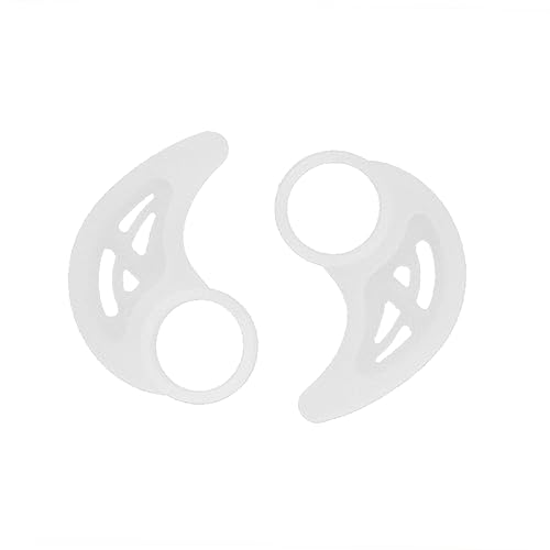 TOYANDONA 1Paar Kopfhörerhaken Silikon Transparent Weiß Für Sicheren Halt Von Ear Kopfhörern Kompatibel Mit Verschiedenen Modellen Und Tragbar Langlebig von TOYANDONA