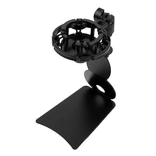 TOYANDONA 1Satz Mikrofon Tischklemme Abs Halterbasis Für Stabile Für Livestreaming Und Karaoke Einfach Zu Installieren Ergonomisches Design Passt Alle Tischplatten von TOYANDONA