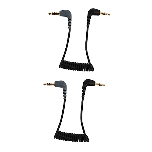 TOYANDONA 2 Stk Audio-Konvertierungskabel goldschnur goldkordel Mikrofonkabel Gitarren-Patchkabel Mikrofon Adapterkabel trs zu trrs adapterkabel Audioleitung Audiokonverter PU-Federdraht TOYANDONA 2 Stk Audio-Konvertierungskabel goldschnur goldkordel Mikrofonkabel Gitarren-Patchkabel Mikrofon Adapterkabel trs zu trrs adapterkabel Audioleitung Audiokonverter PU-Federdraht von TOYANDONA