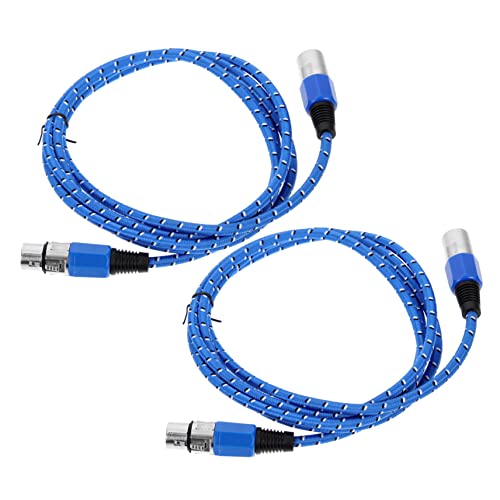 TOYANDONA 2 Stück Geflochtenes Netzmikrofonkabel Draht Audiokabel Nylon geflochten Mikrofon-Patchkabel Bühnen -Mikrofonkabel Soundkonsolenkabel Flechten TOYANDONA 2 Stück Geflochtenes Netzmikrofonkabel Draht Audiokabel Nylon geflochten Mikrofon-Patchkabel Bühnen -Mikrofonkabel Soundkonsolenkabel Flechten von TOYANDONA