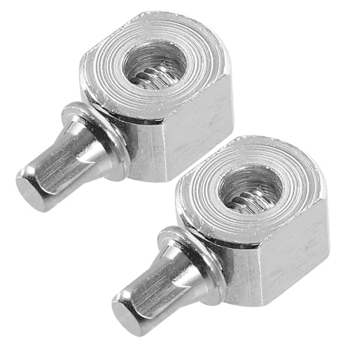 TOYANDONA 2 Stück Pedalhammergewicht Teile für Trommel Ersatz percussion instrumente Schlaginstrument Pedalhammer Metall Schlagzeug-Teile Trommelpedalhammer Gegengewicht Zinklegierung Silver von TOYANDONA