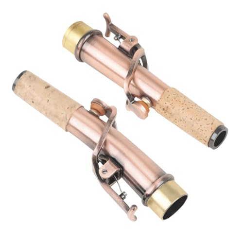 TOYANDONA 2 Stück Saxophonhalsröhre Zubehör für Sopransaxophone Saxophon-Mundstück-Ersatz Saxophon -Mundstück Mundstück und Blattschraube Sopran-Mundstückkappe Messing TOYANDONA 2 Stück Saxophonhalsröhre Zubehör für Sopransaxophone Saxophon-Mundstück-Ersatz Saxophon -Mundstück Mundstück und Blattschraube Sopran-Mundstückkappe Messing von TOYANDONA