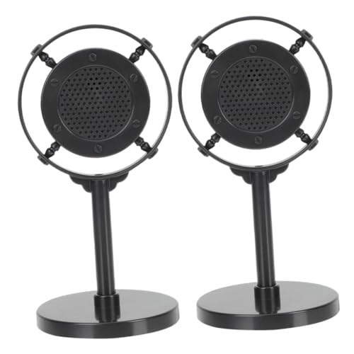 TOYANDONA 2 Stück Vintage Wohnkultur Karaoke-Requisiten Antiquität -Karaoke-Prop-Mikrofon gefälschtes Mikrofon Blau Retro-Mikrofonmodell Simulationsmikrofone antikes Abs Schwarz TOYANDONA 2 Stück Vintage Wohnkultur Karaoke-Requisiten Antiquität -Karaoke-Prop-Mikrofon gefälschtes Mikrofon Blau Retro-Mikrofonmodell Simulationsmikrofone antikes Abs Schwarz von TOYANDONA