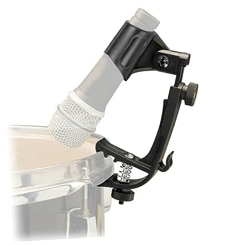 TOYANDONA 2Stücke Einstellbarer Trommel Mikrofonclip Mikrofonhalterung für Mikrofone und Trommeln Stoßdämpfer Design Hochwertiges Praktische Anwendung Schwarz TOYANDONA 2Stücke Einstellbarer Trommel Mikrofonclip Mikrofonhalterung für Mikrofone und Trommeln Stoßdämpfer Design Hochwertiges Praktische Anwendung Schwarz von TOYANDONA