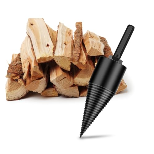 TOYANDONA 3 Stück Brennholz-Artefakt Holzbearbeitung für Gartenbohrer konisch Pflicht Holzbohrer spalten Kegelbohrer Brennholzspalter Hochgeschwindigkeitsstahl Black TOYANDONA 3 Stück Brennholz-Artefakt Holzbearbeitung für Gartenbohrer konisch Pflicht Holzbohrer spalten Kegelbohrer Brennholzspalter Hochgeschwindigkeitsstahl Black von TOYANDONA