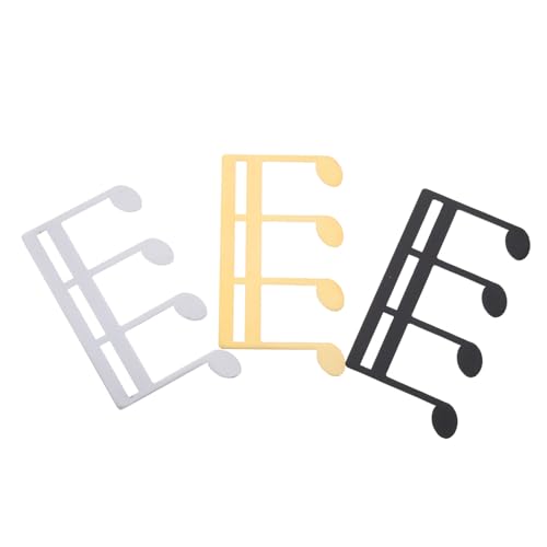 TOYANDONA 3 Stück Ordner Musik Seitenhalterclip Musikbuchseitenhalter Musiknoten-Clip Musical Score Holder Seitenhalter für Musiknotizen Musikseitenhalter Eisen TOYANDONA 3 Stück Ordner Musik Seitenhalterclip Musikbuchseitenhalter Musiknoten-Clip Musical Score Holder Seitenhalter für Musiknotizen Musikseitenhalter Eisen von TOYANDONA