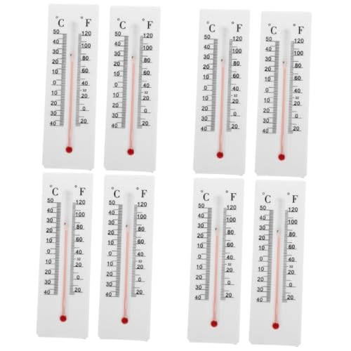 TOYANDONA 4 Sätze Thermometer-schlüsselkasten Im Freien Versteckte Aufbewahrungsdekoration Schlüsselanhänger Einen Schlüssel Verstecken Außenschlüsselversteck 2 Stücke * 4 von TOYANDONA