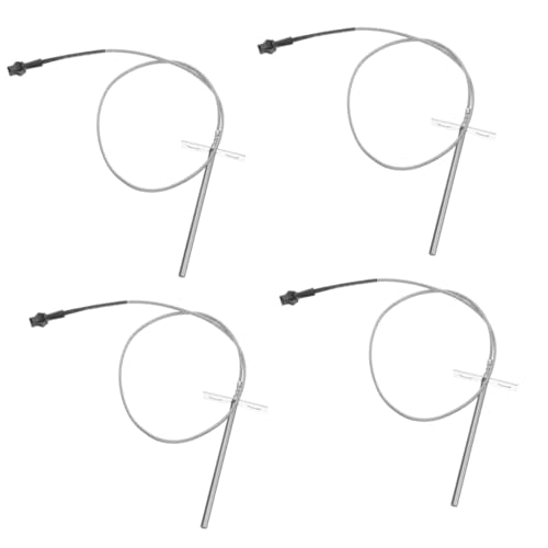 TOYANDONA 4 Sets Temperatursensor Grill Fleischzubehör Kochmaschine Temperatursonde Temp Sensor Teile Temp Sonden Edelstahl Silber TOYANDONA 4 Sets Temperatursensor Grill Fleischzubehör Kochmaschine Temperatursonde Temp Sensor Teile Temp Sonden Edelstahl Silber von TOYANDONA