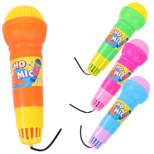 TOYANDONA 4 Stück Echo Mikrofon Karaoke Kinderspielzeug Echo- Kindermikrofon Gefälschte Mikrofonstütze Tell Dir Vor, Zu Echomikrofon Für Plastik TOYANDONA 4 Stück Echo Mikrofon Karaoke Kinderspielzeug Echo- Kindermikrofon Gefälschte Mikrofonstütze Tell Dir Vor, Zu Echomikrofon Für Plastik von TOYANDONA