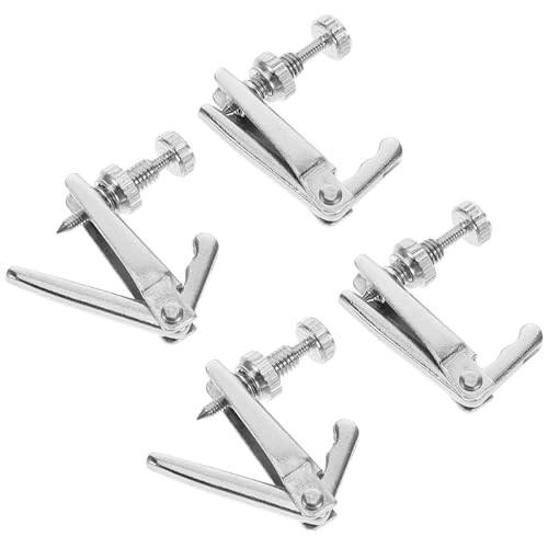 TOYANDONA 4 Stück Geigenstimmer Stimmgerät Cello Feinstimmung der Violine Geigentuner Geigenteile Stimmknopf für Cello Geigenknöpfe Violen-Feinstimmung Geigenfeiner -Tuner Legierung Silber TOYANDONA 4 Stück Geigenstimmer Stimmgerät Cello Feinstimmung der Violine Geigentuner Geigenteile Stimmknopf für Cello Geigenknöpfe Violen-Feinstimmung Geigenfeiner -Tuner Legierung Silber von TOYANDONA
