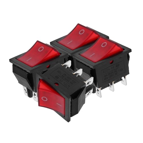 TOYANDONA 4 Stücke Wippschalter Generator Zubehör Elektrische Schalter Generator Umwandlung Schalter Generator Schalter Kippschalter Pa TOYANDONA 4 Stücke Wippschalter Generator Zubehör Elektrische Schalter Generator Umwandlung Schalter Generator Schalter Kippschalter Pa von TOYANDONA