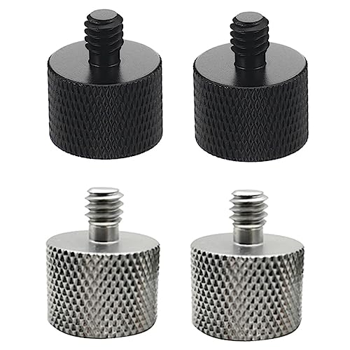 TOYANDONA 4Stücke Mikrofon Standadapter bis Stativadapter für Mikrofonständer und Kamerazubehör und Langlebig für Monopods Kugelköpfe und Videolichter TOYANDONA 4Stücke Mikrofon Standadapter bis Stativadapter für Mikrofonständer und Kamerazubehör und Langlebig für Monopods Kugelköpfe und Videolichter von TOYANDONA