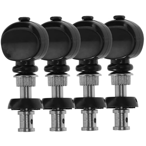TOYANDONA 4Stücke Teiliges Ukulele Stimmgerät Set mit Weißen Kunststoffknöpfen Maschinenkopf Tuner für Ukulele Präzise für Friction Tuners Mittelstift Einfach TOYANDONA 4Stücke Teiliges Ukulele Stimmgerät Set mit Weißen Kunststoffknöpfen Maschinenkopf Tuner für Ukulele Präzise für Friction Tuners Mittelstift Einfach von TOYANDONA