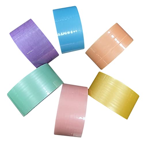 TOYANDONA 6 Rollen Klebriger Ball Polsterband Farbiges Klebeband Dekompression Farbige Kugelklebebänder Transparentes Klebeband Selbstklebende Klebebänder Basteln Unruhig Kind Aufkleber Hoch TOYANDONA 6 Rollen Klebriger Ball Polsterband Farbiges Klebeband Dekompression Farbige Kugelklebebänder Transparentes Klebeband Selbstklebende Klebebänder Basteln Unruhig Kind Aufkleber Hoch von TOYANDONA