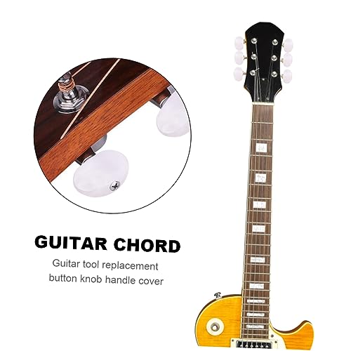 TOYANDONA 6 Stück Knopfhut Stimmgeräte Für Musikinstrumente Peg -knöpfe Gitarrenstimmen Akustische Gitarrenparts Gitarren-stimmwirbelknopf Instrumententeile Guitar Tuning Peg TOYANDONA 6 Stück Knopfhut Stimmgeräte Für Musikinstrumente Peg -knöpfe Gitarrenstimmen Akustische Gitarrenparts Gitarren-stimmwirbelknopf Instrumententeile Guitar Tuning Peg von TOYANDONA