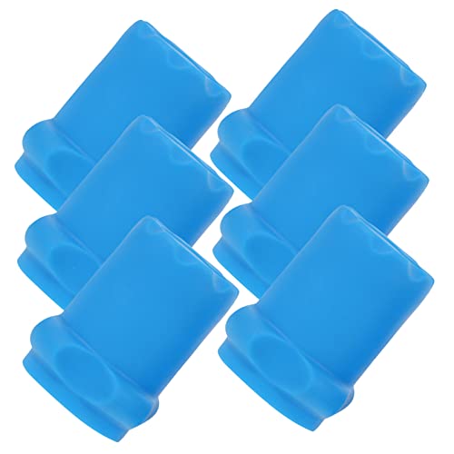 TOYANDONA 6 Stück Mikrofontasche Zubehör Für Mikrofone Mikrofonärmel Mikrofonzubehör Mikrofonabdeckung Praktische Mikrofonhüllen Anti-drop-mikrofonhüllen Mikrofon Hülle Blau Kieselgel von TOYANDONA